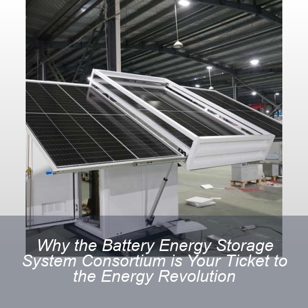 Why the Battery Energy Storage System Consortium is Your Ticket to the Energy Revolution